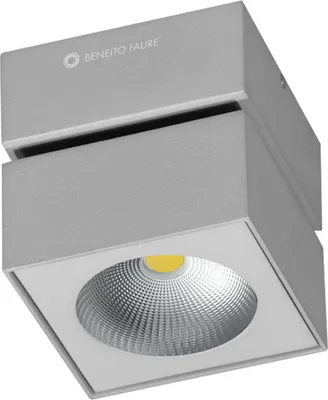 Produktbild von LED Aufbauleuchte RUBYC 15W 830 grau -Auslauf-