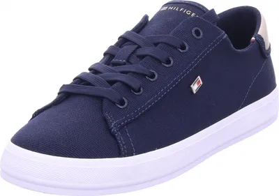 Zdjęcie produktu dla Tommy Hilfiger sznurowane trampki niebieskie w rozmiarze 37