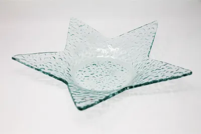 Immagine prodotto di Ciotola portacandele Stella portacandele natalizia in vetro 29cm