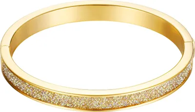 Produktbild von Esprit Damen Armband Armreif Edelstahl gold Dazzel ESBA11115B600
