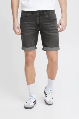 Produktbild von Indicode IDQuentin Herren Jeans Shorts kurze Denim Hose im Stretch Eingriffstaschen Destroyed-Optik Baumwollmischung Regular fit