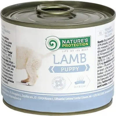 Produktbild von NATURE'S PROTECTION Puppy Lamb - Nassfutter für Welpen - 200 g