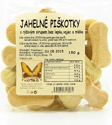 Obrázok produktu pre Prírodné bezlepkové ovsené sušienky (150g), 57045