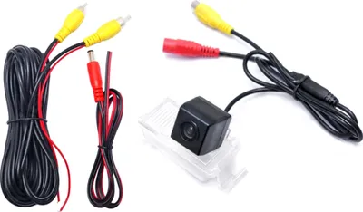 Imagen del producto de Cámara de visión trasera para automóvil, lente de 170 grados, alta definición, visión nocturna, cámara de seguridad para conducción, impermeable, color