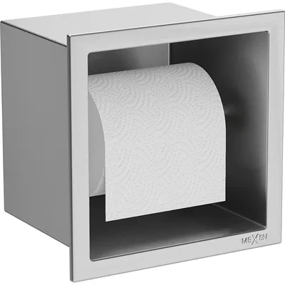 Obrázok produktu pre Mexen X-Wall-P držiak na toaletný papier, inox - 1913