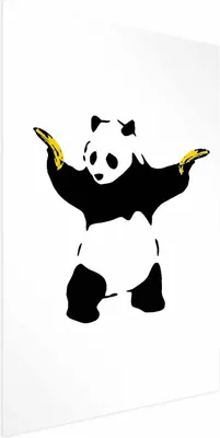 Produktbild von Posterpapier Poster - Panda with Guns 21x30 cm Streetart g-C-0219-ao-a