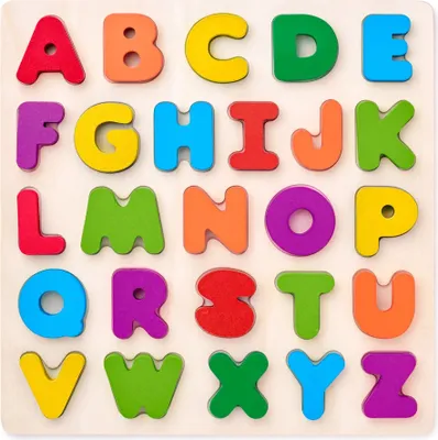 Zdjęcie produktu dla Puzzle ABC - masywne litery na tablicy