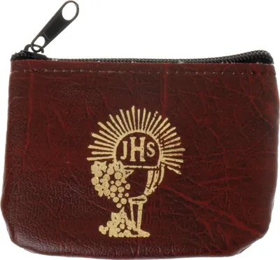 Produktbild von Rosenkranzetui für die Heilige Kommunion, für Jungen und Mädchen, , bordeaux