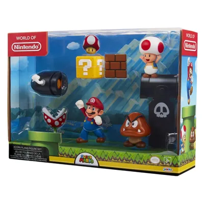 Zdjęcie produktu dla Jakks Pacific - Premium Diorama Akcesorium Super Mario - Figurka do Kolekcji