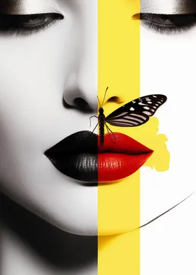 Produktbild von Poster 50x70cm Schmetterlingsschönheit
