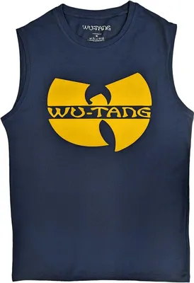 Image de Wu-Tang Clan - Top homme/femme unie RO5744 (XL) (Bleu marine)