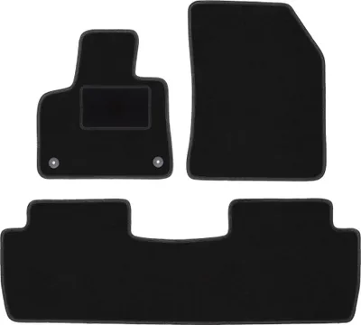 Image de Tapis en velours noir pour : Citroën C5 Aircross Crossover (2019-)