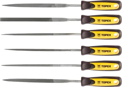 Produktbild von TOPEX maschinenfeilen-set 6 teile 150 mm x 3,0 mm