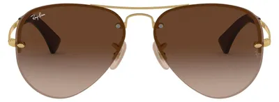 Zdjęcie produktu dla Ray-Ban RB3449, Dorosły, Uni , Aviator, Złoto, Soczewki niespolaryzowane, Metal