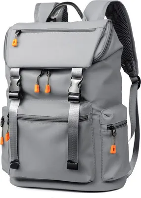 Produktbild von deForde Herren Wanderrucksack Wasserdicht Cityrucksack Orlando Grau