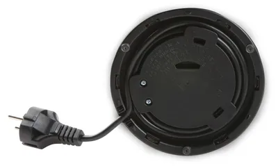 Produktbild von Domo DO9218WK, 1,2 l, 2200 W, Schwarz, Silber, Glas, Edelstahl, Wasserstandsanzeige, Filterung