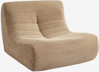 Immagine prodotto di Modulo per divano modulare in velluto a coste, Beige scuro