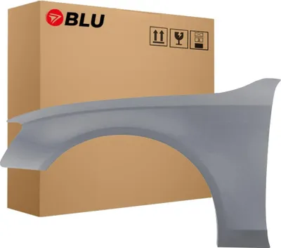 Immagine prodotto di BLU Parafango compatibile con Audi A4 B8 S4 LY7G Sinistra Silber QuarzGrau | 2007-2011 | Anteriore | Verniciato | Pronto per il montaggio | Zincato