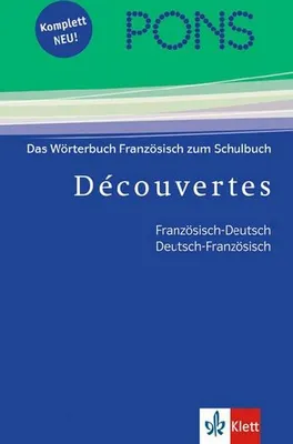 Produktbild von PONS Découvertes Wörterbuch