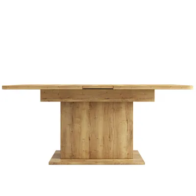 Produktbild von Flieks Esszimmertisch Ausziehbar, Esstisch Küchentisch Rechteckig, Tisch mit Stauraum, 130x70x75, Naturbelassen