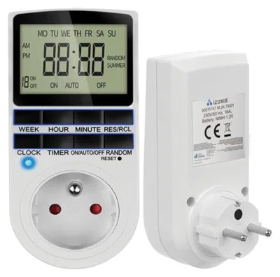 Zdjęcie produktu dla Czasowy wyłącznik do gniazdka – włączanie i wyłączanie