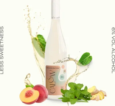 Produktbild von CALOW Peach Mint Ginger // 0,75L 6%