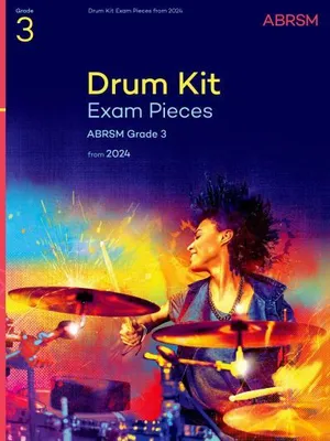 Obrázok produktu pre Drum Kit Exam Pieces from 2024, Grade 3