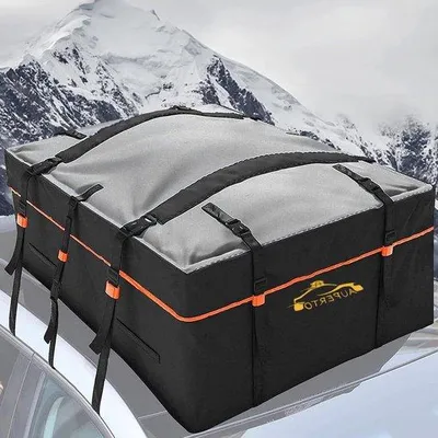 Produktbild von Famanu Dachbox 538 Liter - Wasserfest, Antislipmat, Türhaken