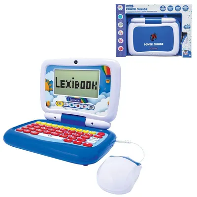Produktbild von Zweisprachiger Lern-Laptop ENGLISCH/DEUTSCH, 40 Aktivitäten, Syllabische und