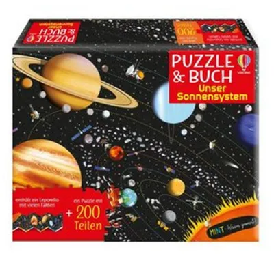 Image de MINT - Le savoir, c'est gagnant ! Puzzle et livre : Notre système solaire