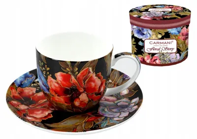 Image de Tasse CARMANI Floral Story Porcelaine 260 ml