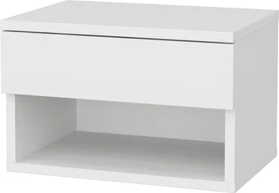 Produktbild von Skye Decor, Jamot - White, Nachttische & -schränke, Weiß, 44,6 x 31,9 x 29 cm