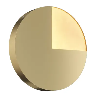 Immagine prodotto di Applique a LED, alluminio, ottone, rotondo, P 25 cm