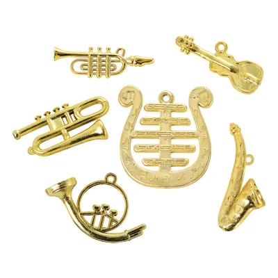 Produktbild von VBS Musik-Instrumente Set 6 Stück Percussion Trommel Rassel 15 bis 25 cm