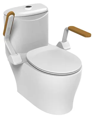 Produktbild von Faltbare Toilettenstütze mit Handgriffen