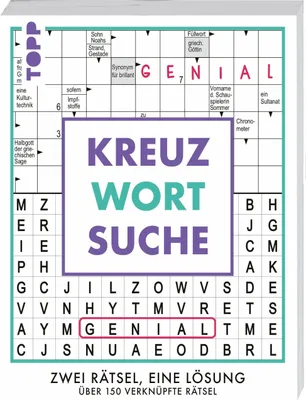 Produktbild von Kreuzwortsuche - 160 verknüpfte Rätsel: Zwei Rätsel, eine Antwort