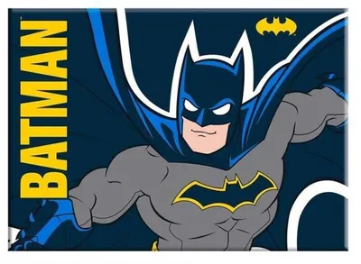 Batman Platzset mit Geschenk, 2 Stück, 45x32 cm