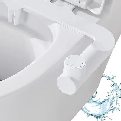 Immagine prodotto di Set per bidet con acqua calda e fredda - Doppio getto autopulente per la pulizia anteriore e posteriore