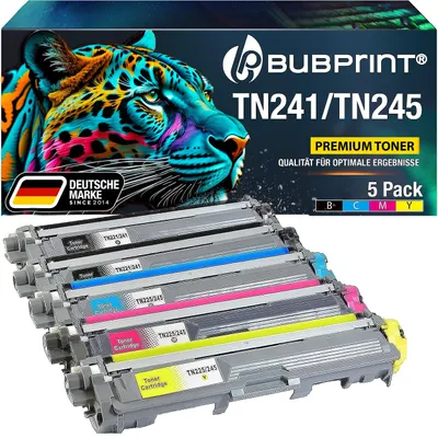 Productafbeelding van Bubprint 5 tonercartridge, compatibel met Brother TN-241 TN-245