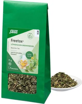 Image de Salus Freetox : tisane alcalinisante au pissenlit et à l'ortie, 75 g