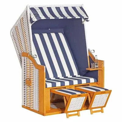 Produktbild von Sunny Smart Strandkorb Rustikal 30 Z 120 x 160 x 80 cm