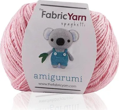 Zdjęcie produktu dla Przędza bawełniana Amigurumi 100% bawełna, 200 metrów, kolor pudrowy róż