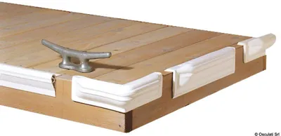 Image de Protection de quai droite en PVC blanc Osculati 33.517.12