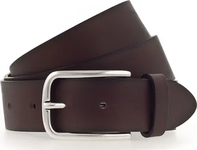Produktbild von Vanzetti Leder Gürtel Denim Love 35mm Full Leather Belt W110 Dark Brown dunkelbraun