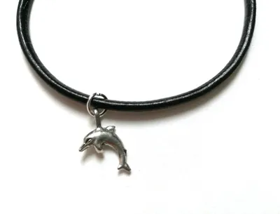 Produktbild von Delfin Lederarmband Miniblings Delfinarmband Armband Delphin Tümmler Tauchen