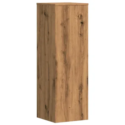 Image de Support pour plantes 33x33x100 cm bois d'ingénierie