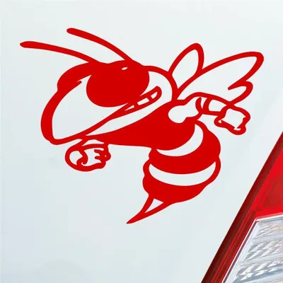 Produktbild von Auto Aufkleber Killer Biene Bee Kill Tuning 10x8 cm Rot Sticker Heckscheibenaufkleber