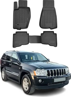 Produktbild von OMAC Gummimatten Fußmatten für Jeep Grand Cherokee 2004-2010 TPE Schwarz 4x