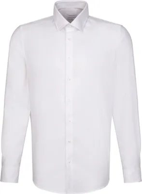 Zdjęcie produktu dla Koszula męska Seidensticker, krój slim fit, nie wymaga prasowania, kołnierzyk Kent, długi rękaw