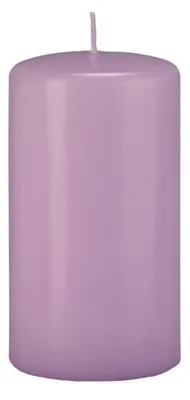 Produktbild von Flachkopf-Stumpenkerzen Mittelflieder 60 x Ø 60 mm, 16 Stück